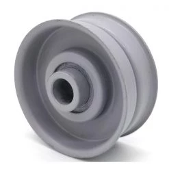 Phoenix Flat Idler Pulley 2 IN Flat Dia. 3/8 IN Bore, 31188075