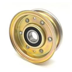 Phoenix Flat Idler Pulley 2.75 IN Flat Dia. 5/8 IN Bore Steel, 31275075