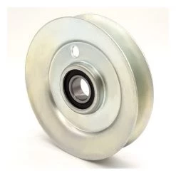 Phoenix V-Groove Idler Pulley 4 IN Dia. 5/8 IN Bore Steel, 35400063