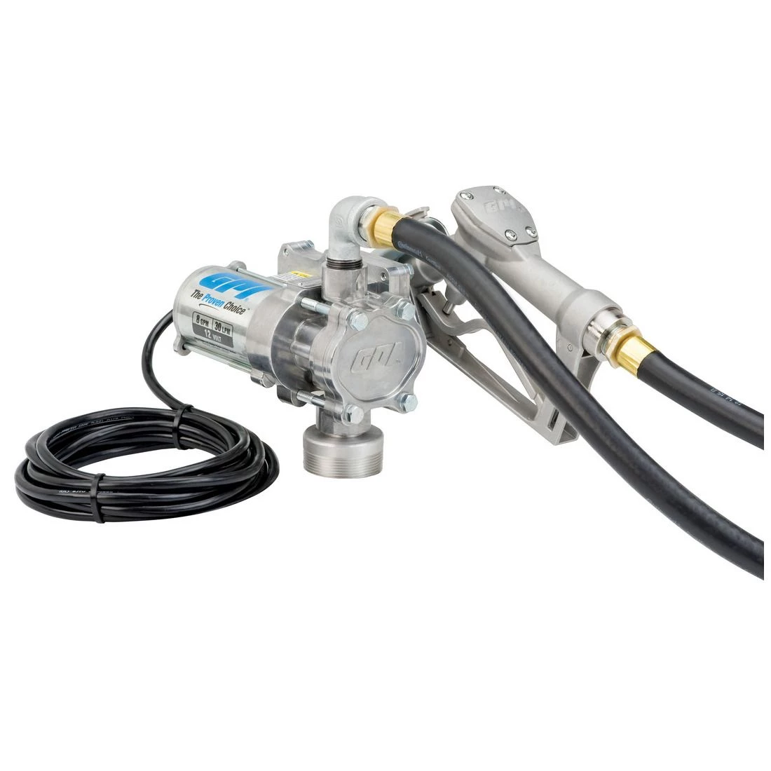 GPI EZ-8 Fuel Transfer Pump, Manual Shut-Off Nozzle, 137100-01 1 GPI EZ-8 Fuel Transfer Pump, Manual Shut-Off Nozzle, 137100-01