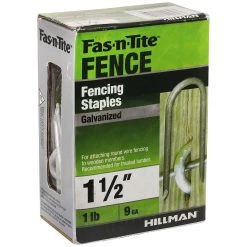 Hillman #9 1 LB Box Hot Dipped Galvanized Fence Staple, 461299, 1-1/2 IN 7 Hillman #9 1 LB Box Hot Dipped Galvanized Fence Staple, 461299, 1-1/2 IN -Deals Farm & Ranch Store sftp a s assets20201209000000648