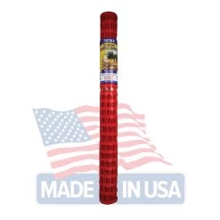 Tenax Guardian Warning Barrier Orange, 82099904AC, 4 FT x 50 FT
