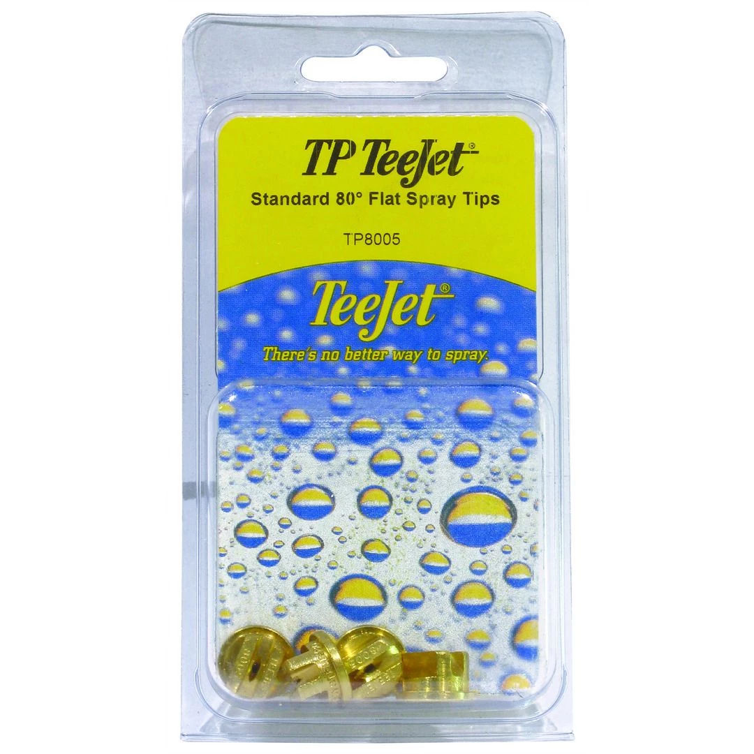 Teejet Standard 80 Degree Flat Spray Tips, TP8005, 4-Pack, 7771018 1 Teejet Standard 80 Degree Flat Spray Tips, TP8005, 4-Pack, 7771018