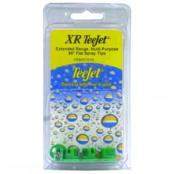 Teejet Extended Range, Multi-Purpose 80 Degree Flat Spray Tips, XR80015VS, 4-Pack, 7771140