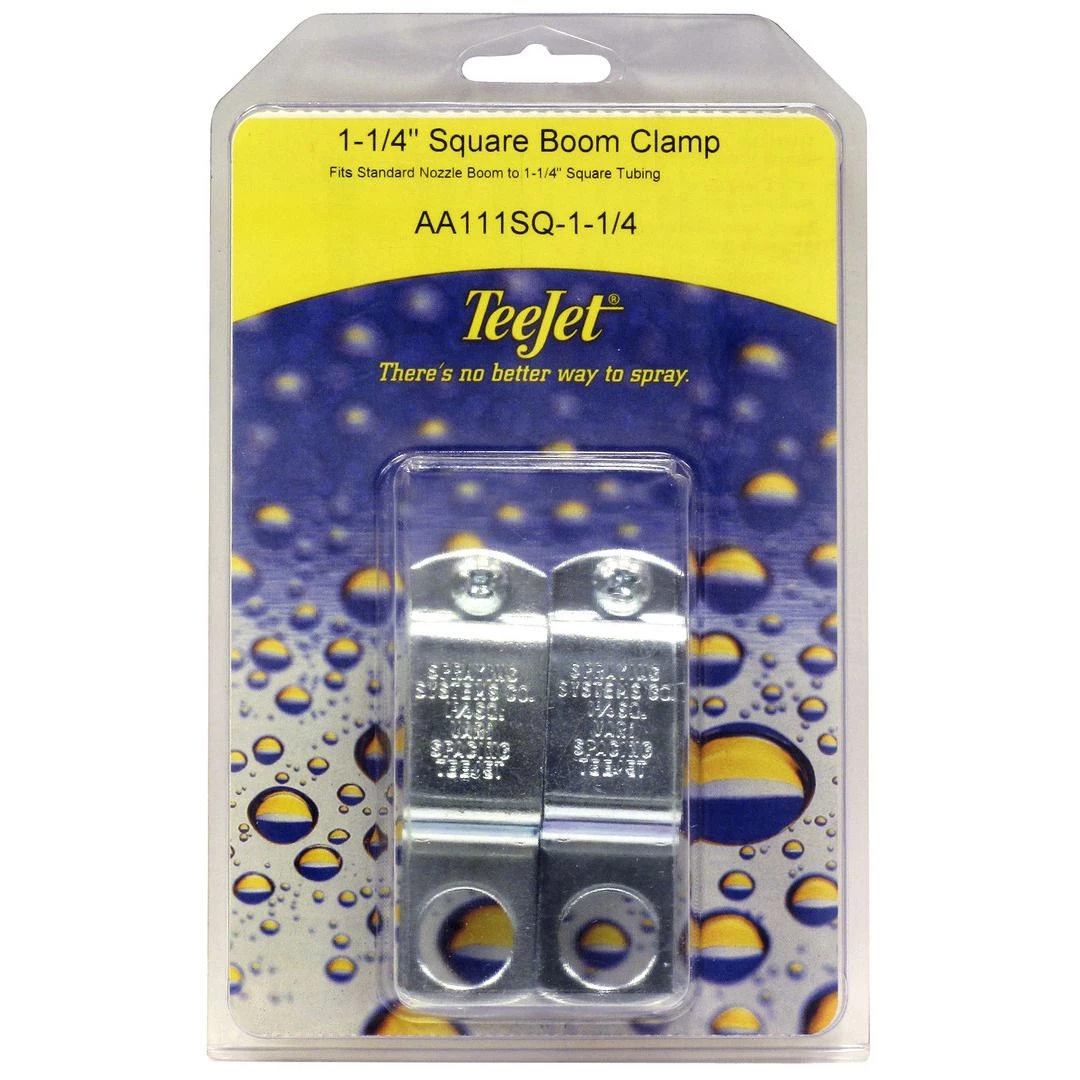 Teejet Square Boom Clamp, 2-Pack, 7771185, 1-1/4 IN 1 Teejet Square Boom Clamp, 2-Pack, 7771185, 1-1/4 IN