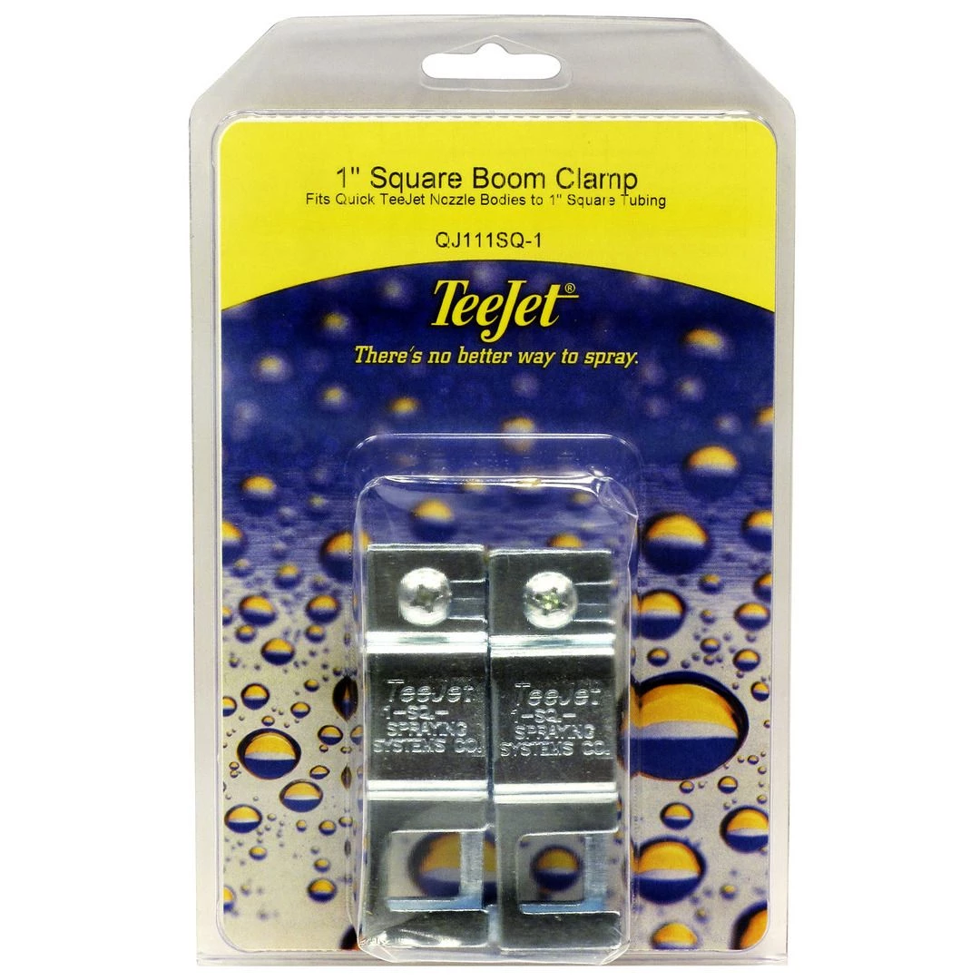 Teejet Square Boom Clamp, 2-Pack, 7771231, 1 IN 1 Teejet Square Boom Clamp, 2-Pack, 7771231, 1 IN