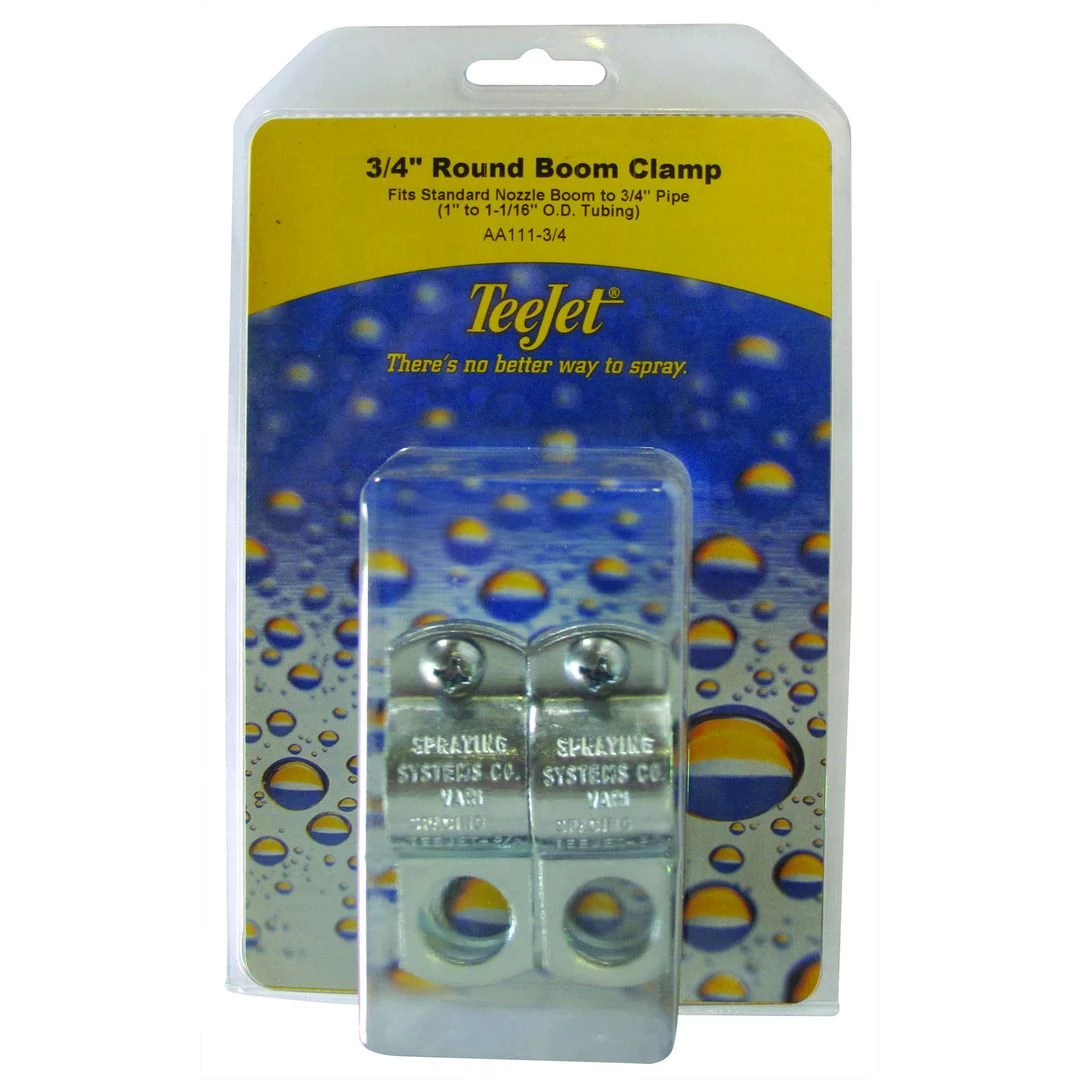 Teejet Round Boom Clamp. 2-Pack, 7771501, 3/4 IN 1 Teejet Round Boom Clamp. 2-Pack, 7771501, 3/4 IN