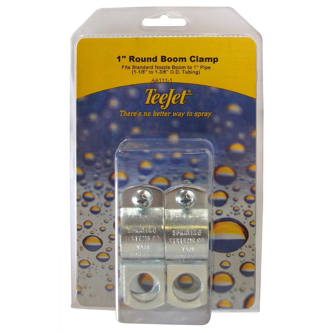 Teejet Round Boom Clamp, 2-Pack, 7771502, 1 IN 1 Teejet Round Boom Clamp, 2-Pack, 7771502, 1 IN