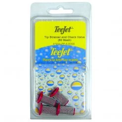 Teejet Tip Strainer and Check Valve, 4193A-PP-5-50SS, 4-Pack, 7771535