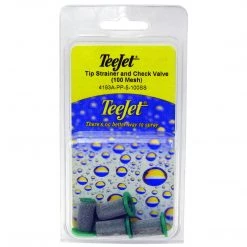 Teejet Tip Strainer and Check Valve, 4193A-PP-5-100SS, 4-Pack, 7771536