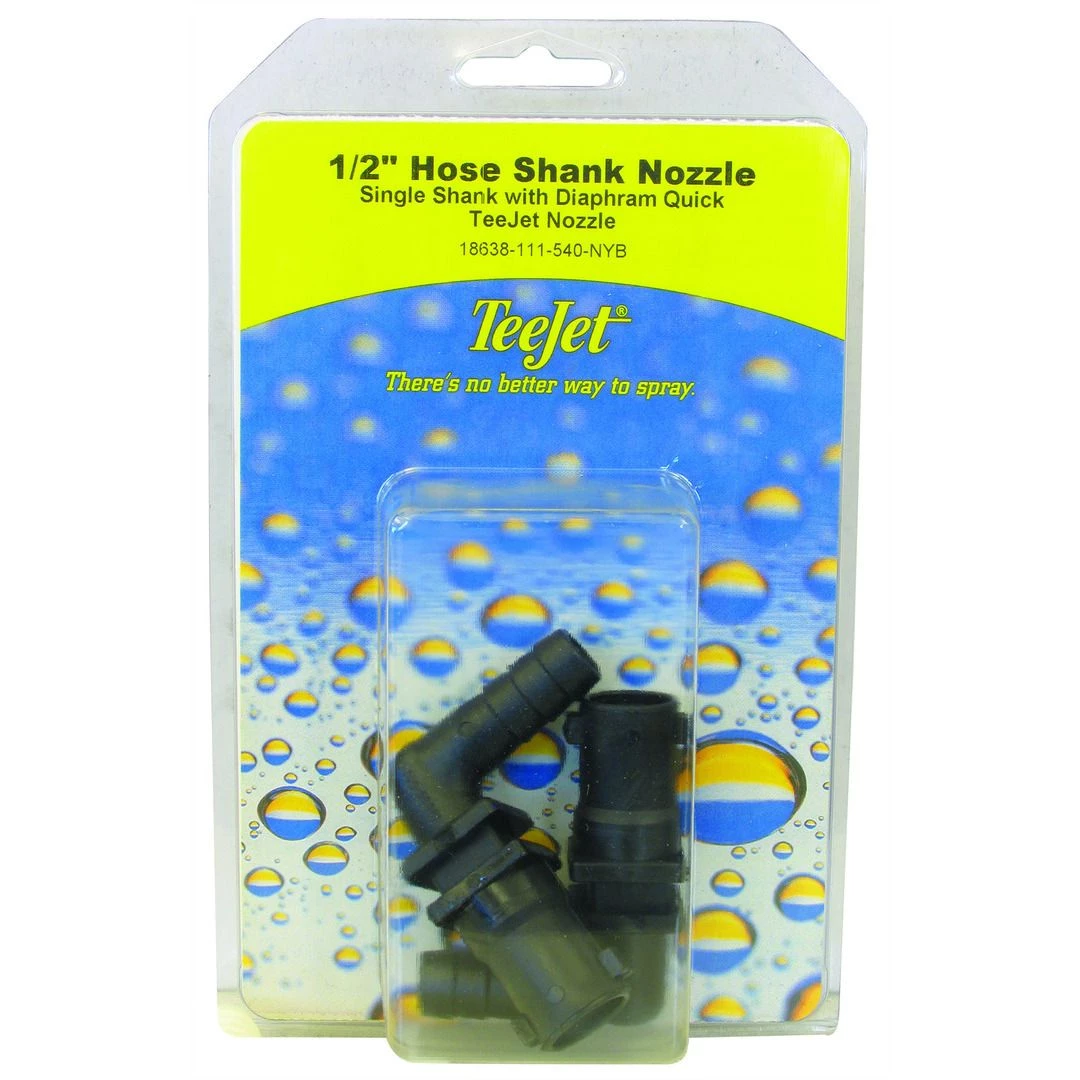 Teejet Single Hose Shank, 2-Pack, 7771929, 1/2 IN 1 Teejet Single Hose Shank, 2-Pack, 7771929, 1/2 IN