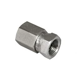 Apache Style 1405 Female Pipe Thread Female Pipe Thread Swivel Hydraulic Adapter, 1/4 IN x 1/4 IN, 39004625