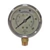 Apache 100 PSI Glycerine Filled Pressure Gauge with 1/4 IN Male Pipe Thread Lower Mount, 2-1/2 IN, 99019282