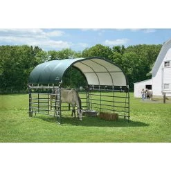 Shelterlogic Powder Coated Corral Shelter 5 Shelterlogic Powder Coated Corral Shelter -Deals Farm & Ranch Store sftp a s assets20210409000000038