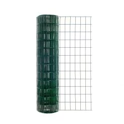 Garden Craft Vinyl Garden Fence with 2 IN x 3 IN Openings, Green, 36 IN x 50 FT, 23650