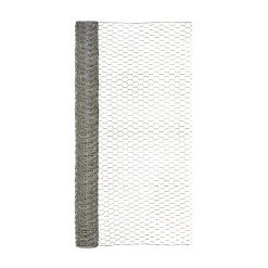 Garden Craft Poultry Netting with 1 IN Mesh, Gray, 48 IN x 25 FT, 164825