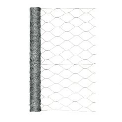 Garden Craft Poultry Netting with 2 IN Mesh, Gray, 24 IN x 25 FT, 182425