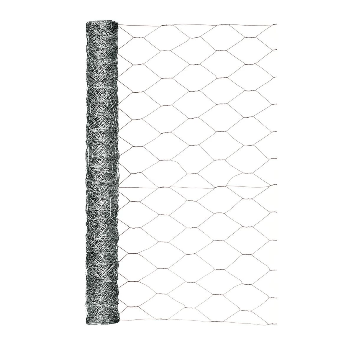 Garden Craft Poultry Netting with 2 IN Mesh, Gray, 24 IN x 25 FT, 182425 1 Garden Craft Poultry Netting with 2 IN Mesh, Gray, 24 IN x 25 FT, 182425