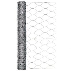 Garden Craft Poultry Netting with 2 IN Openings, Gray, 24 IN x 50 FT, 182450