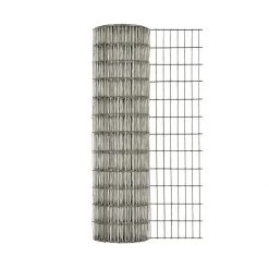 Ironridge Welded Wire with 1 IN x 2 IN Mesh, Gray, 24 IN x 25 FT, 432425