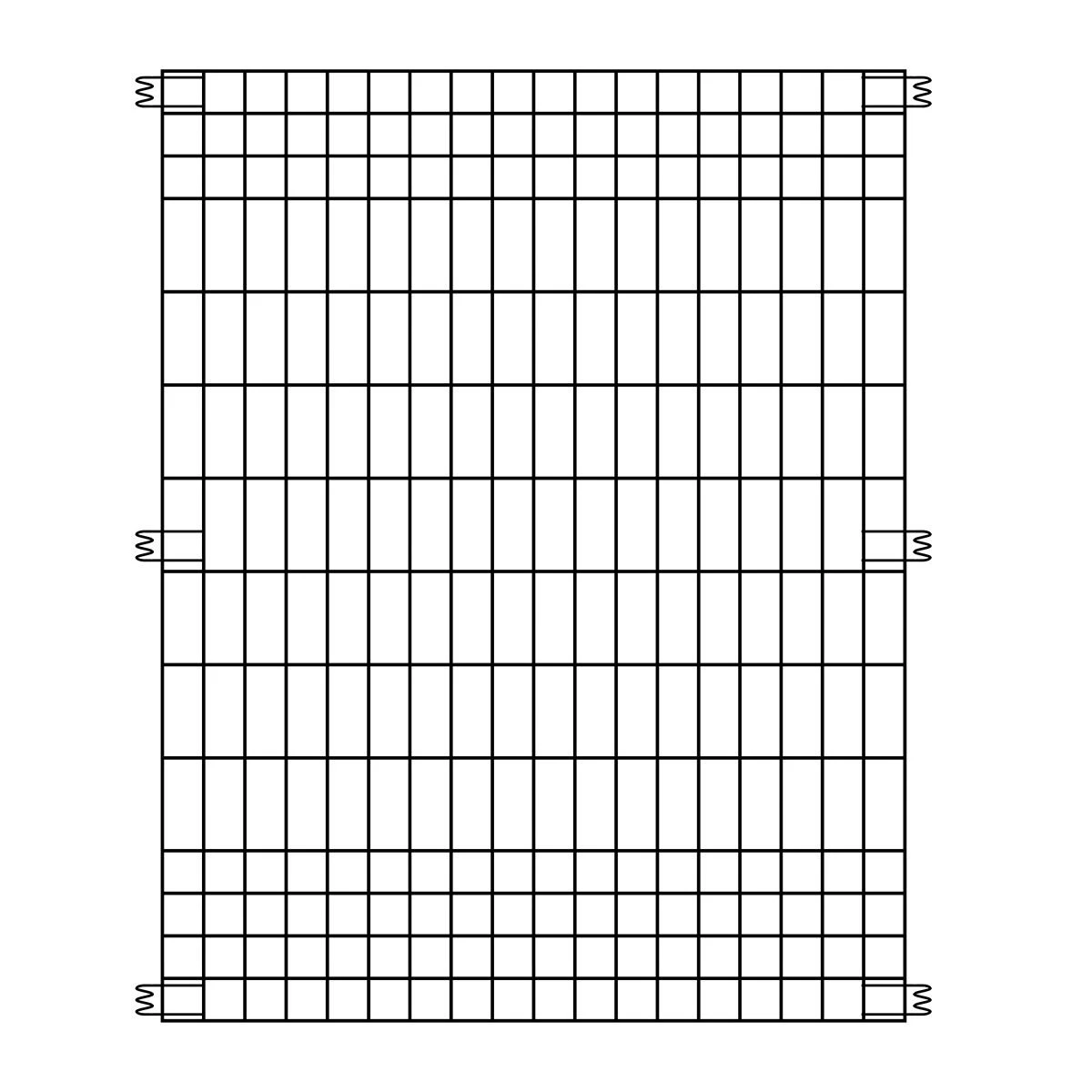 Yardlink Multi-Purpose Fence Panel, Black, 36 IN x 44 IN, 795010 1 Yardlink Multi-Purpose Fence Panel, Black, 36 IN x 44 IN, 795010