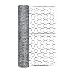 Garden Craft Poultry Netting with 1 IN Mesh, Gray, 24 IN x 50 FT, 162450