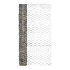 Garden Craft Poultry Netting with 1 IN Mesh, Gray, 36 IN x 25 FT, 163625
