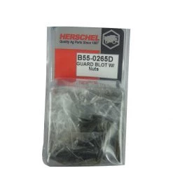 Herschel Parts Plow Guard Bolts & Nuts 7/16 IN Diameter x 1-3/4 IN Long, B55-0265D