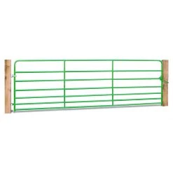 Hutchison Western Pasture Gate, 14 FT, Green, AE290-001-B14G