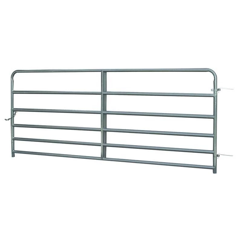 Hutchison Western 6-Rail Utility Gate, 12 FT, AE290-007-M12A 1 Hutchison Western 6-Rail Utility Gate, 12 FT, AE290-007-M12A