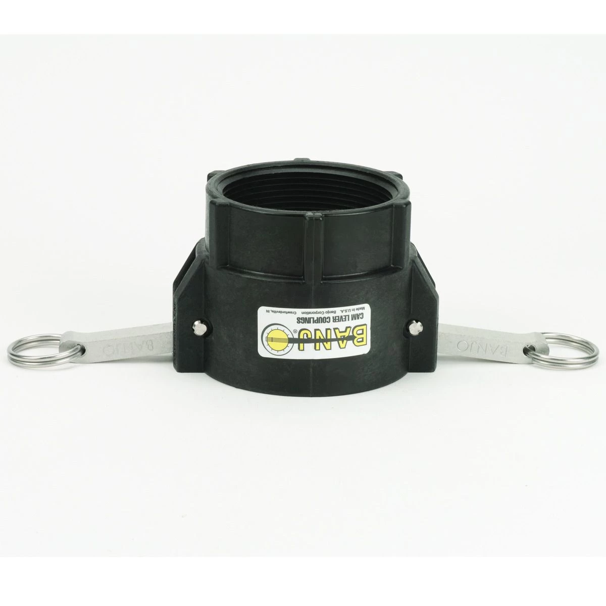 Banjo Poly Cam Lever Couplings: Female Coupler 3 IN Female Thread, 300D 1 Banjo Poly Cam Lever Couplings: Female Coupler 3 IN Female Thread, 300D