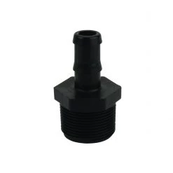 Banjo Straight Pipe Fittings: Male Thread 1.25 IN X 1.25 IN Hose Shank, HB125-075