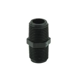 Banjo Polypropylene Pipe Fittings: Short .5 IN Nipple, M1200PBG1