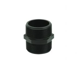 Banjo Polypropylene Pipe Fittings: Short 2 IN Nipple, M2000P