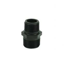 Banjo Polypropylene Pipe Fittings: Reducing Coupling 1.5 IN X 1.25 IN Nipple, RN150-125