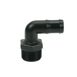 Banjo Pipe Fittings: Mpt 1.5 IN X 1.25 IN Hose Shank 90 Degree, HB150/125-90