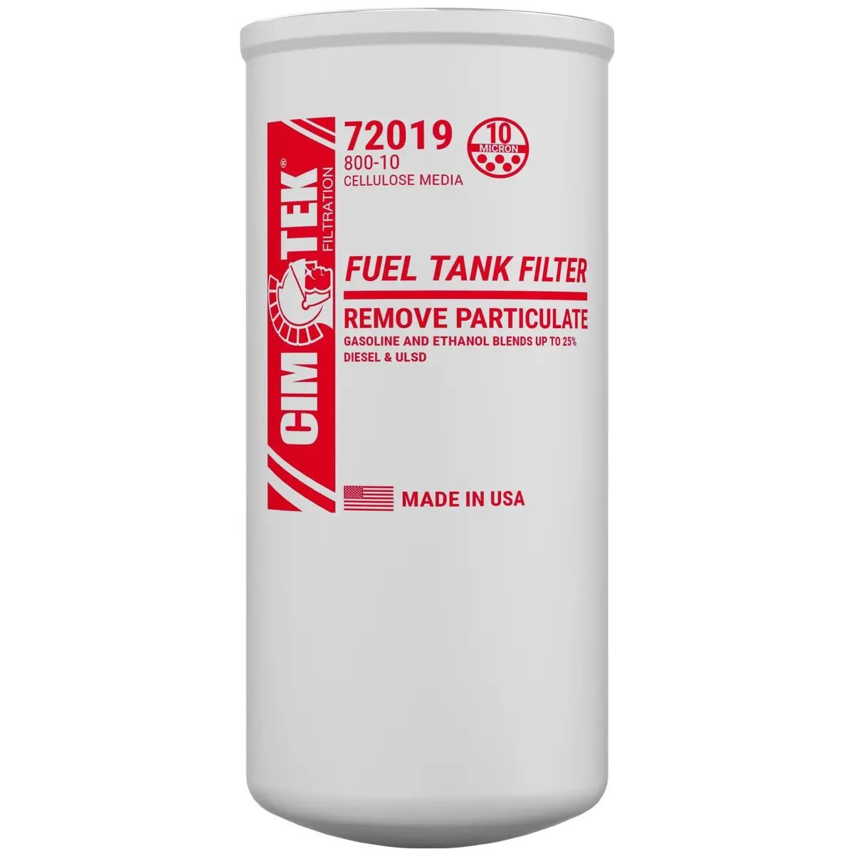 Cim-Tek Particulate Removal Bio Fuel Filter, 72019 1 Cim-Tek Particulate Removal Bio Fuel Filter, 72019