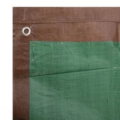 Erickson Mid-Grade Reversible Poly Tarp, Brown / Green, 57033, 12 FT x 16 FT -Deals Farm & Ranch Store sftp a s assets20211130000000053