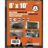 Erickson Mid-Grade Poly Tarp, Camo, 57004, 8 FT x 10 FT