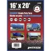 Erickson Economy Grade Poly Tarp, Blue, 57009, 16 FT x 20 FT