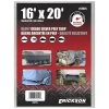 Erickson Heavy-Grade Poly Tarp, Silver, 57025, 16 FT x 20 FT