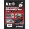 Erickson Heavy-Duty Mesh Tarp, Black, 57057, 8 FT x 10 FT