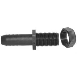 Green Leaf Straight Adapter, 11/16 IN Male UN x 1/2 IN Barb, 3838DP