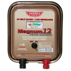 Parmak Battery Operated Fence Charger, 12 Volt, MAG 12 U.O.