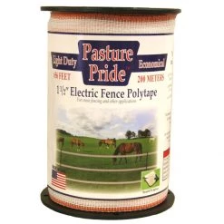 Parmak Pasture Pride Polytape 1 1/2 IN, 656 Feet / 200 Meters, 956