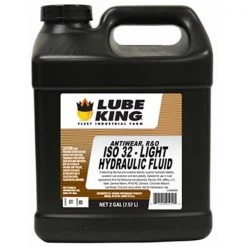 Lube King Light Hydraulic Fluid ISO 32, LU52322G, 2 Gallon