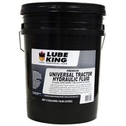 Lube King Premium Universal Trans-Hydraulic Fluid, LU25UN5P, 5 Gallon